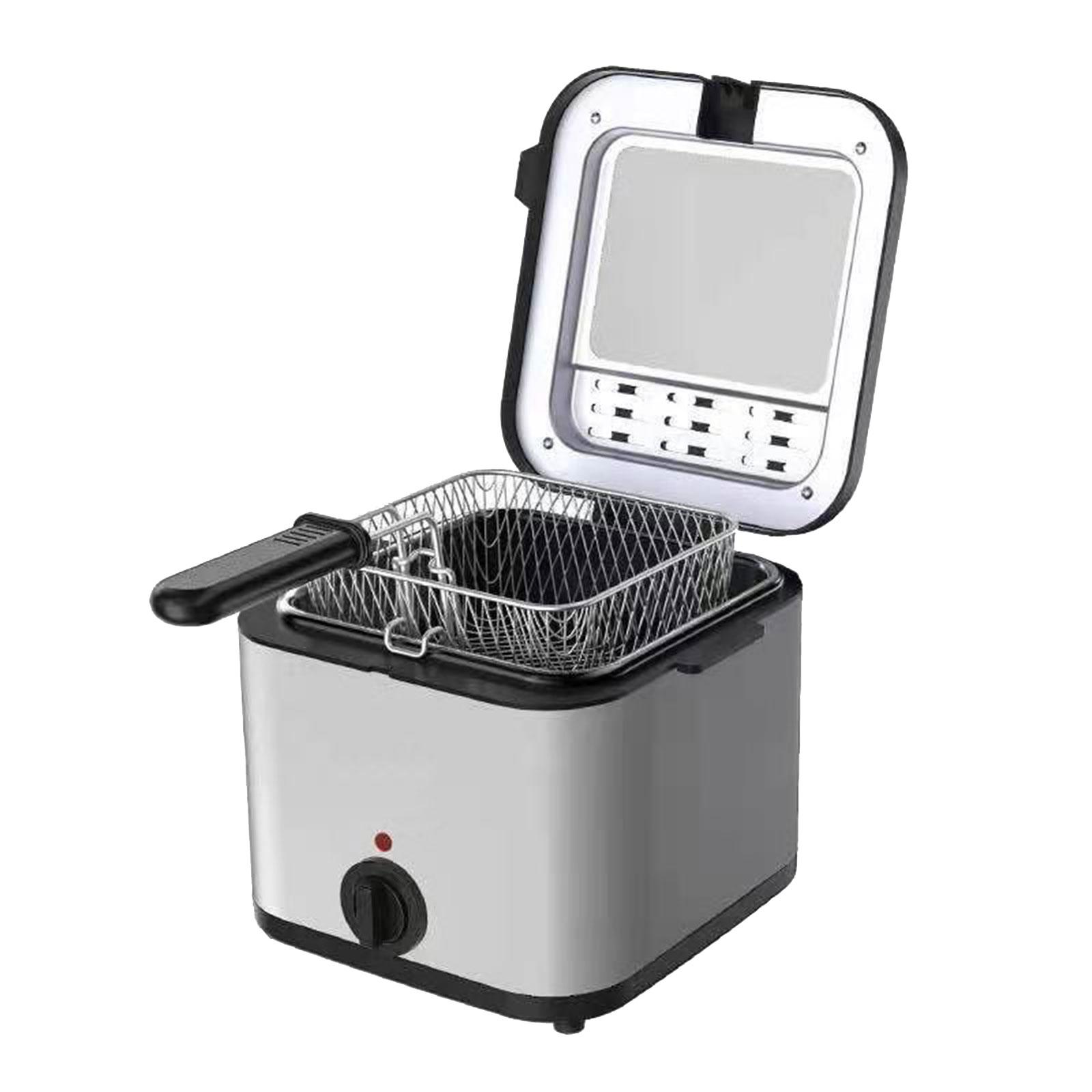 Deep Fryer Commercial - Derin kızartma Pot yapışmaz kaplama elektrikli