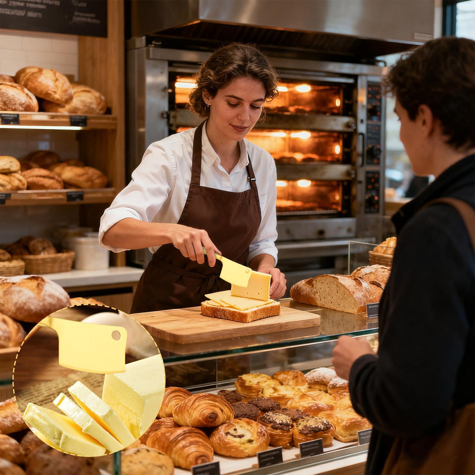 Commercial Kitchen In Home - Peynir dilimleyici el çok fonksiyonlu mutfak