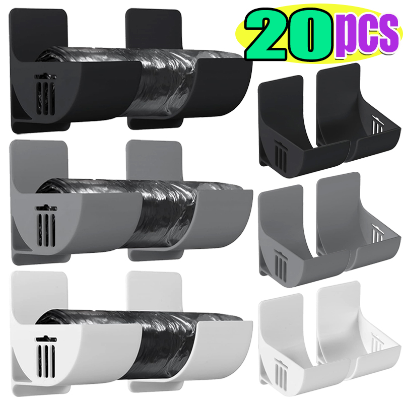 Commercial Kitchen Shelving - Duvara monte çöp torbası tutucu plastik