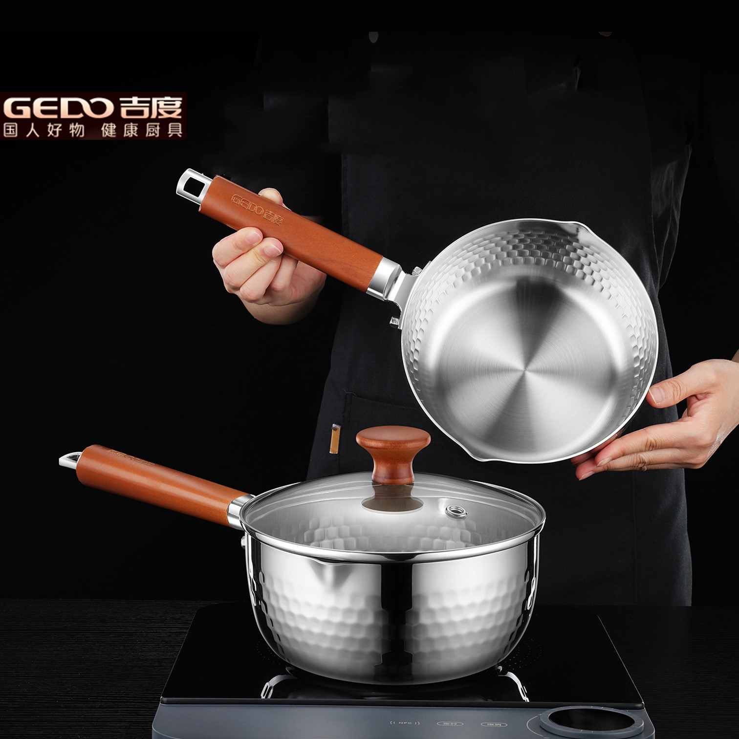 Soup Kettle Warmer - Lüks GEDO %99,9 Antibakteriyel Yukihira Tencere
