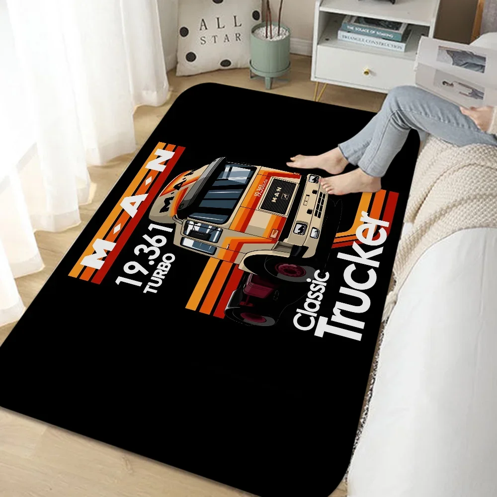 Commercial Kitchen Door - Yeni Man Truck Logo Kapı Paspası