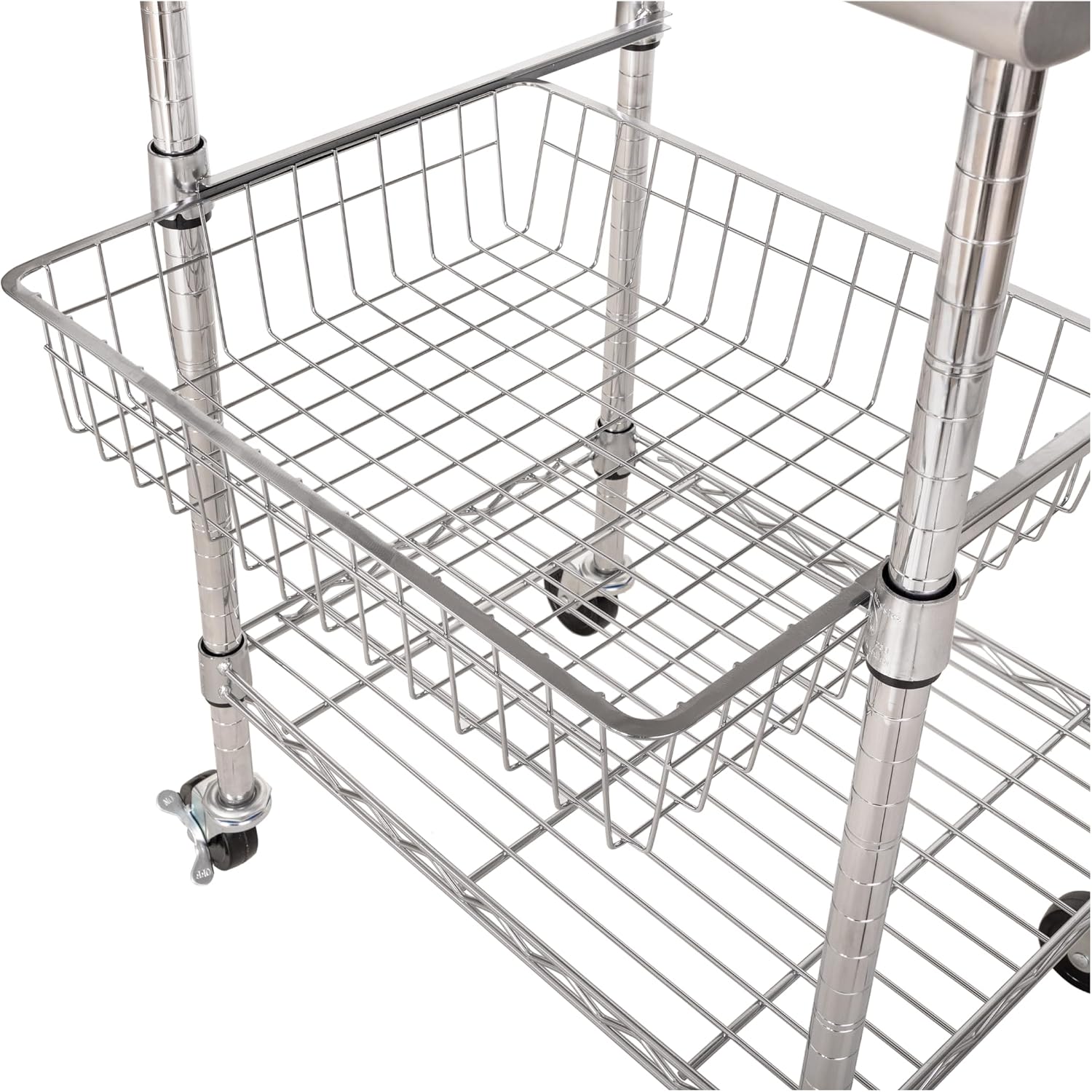 Paslanmaz Çelik Ticari Yemek H - Commercial Kitchen Island On Wheels incelemesi ve fiyatı