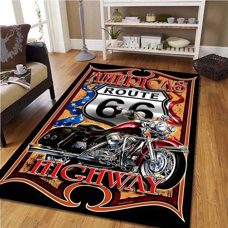 Route 66 Motosiklet Vintage Ha - Commercial Kitchen Non Slip Flooring incelemesi ve fiyatı