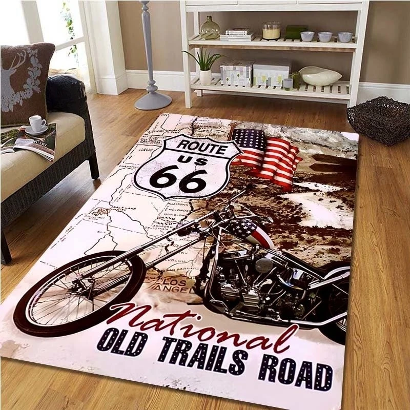 Route 66 Motosiklet Vintage Ha - Commercial Kitchen Non Slip Flooring incelemesi ve fiyatı