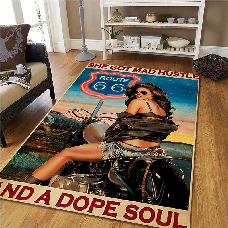 Route 66 Motosiklet Vintage Ha - Commercial Kitchen Non Slip Flooring incelemesi ve fiyatı