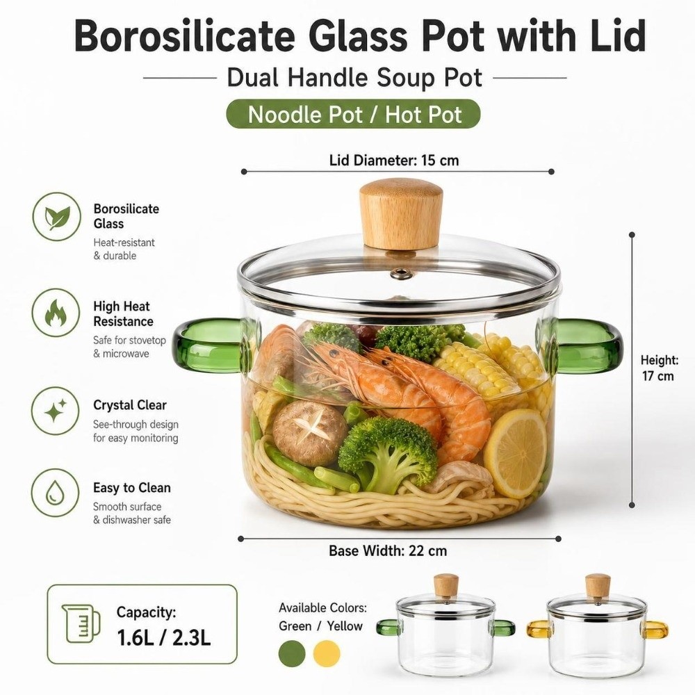 Kalınlaştırılmış 1.6/2.3L Ev T - Soup Kettle Warmer incelemesi ve fiyatı