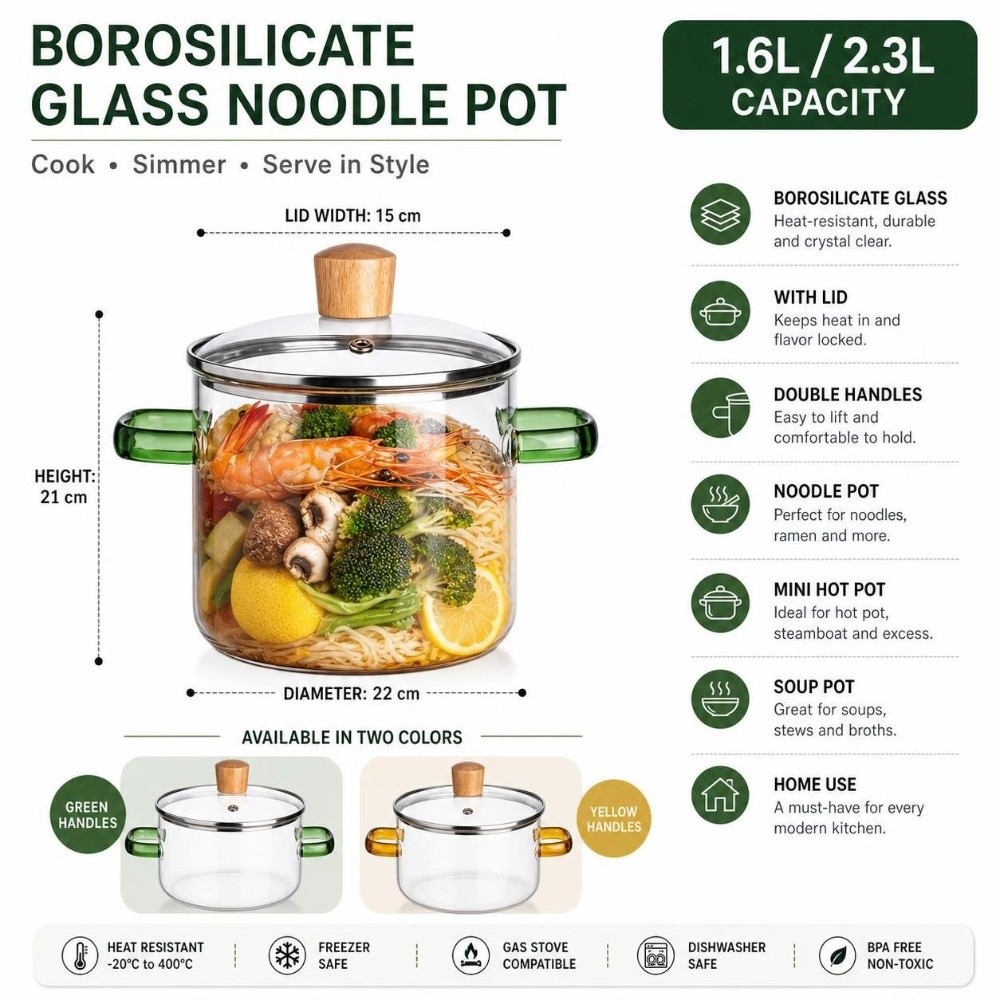 Kalınlaştırılmış 1.6/2.3L Ev T - Soup Kettle Warmer incelemesi ve fiyatı