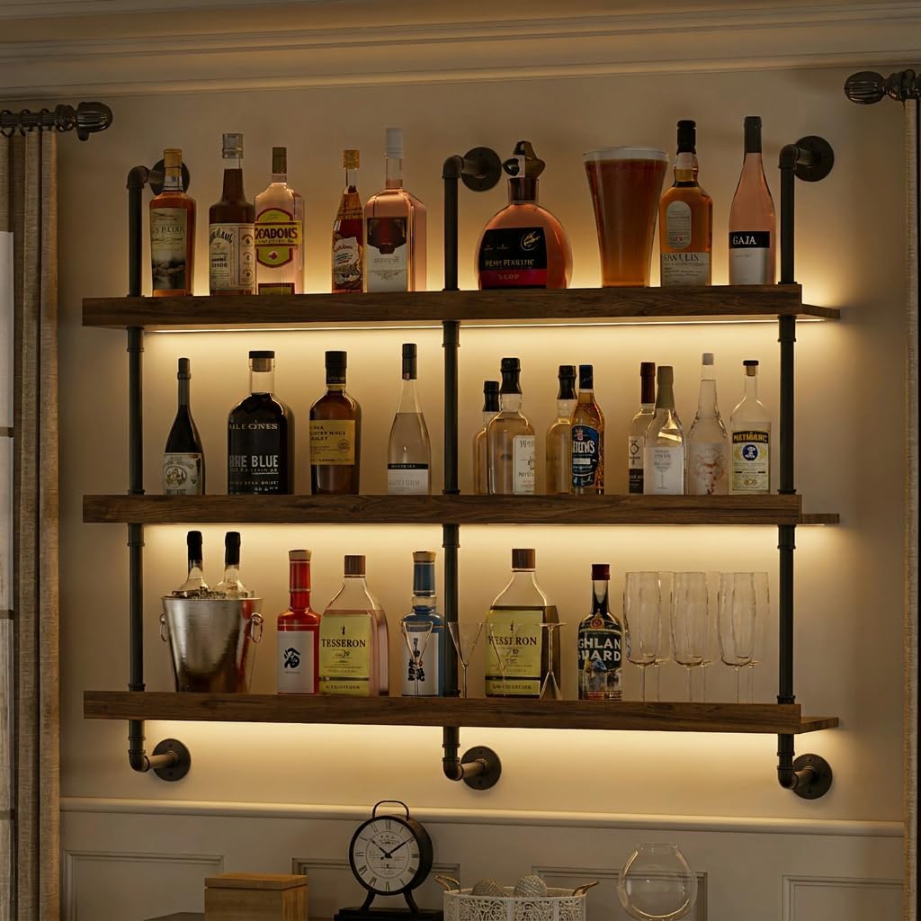 Duvara Monte LED Işıklı Üç Kat - Commercial Kitchen Shelving incelemesi ve fiyatı